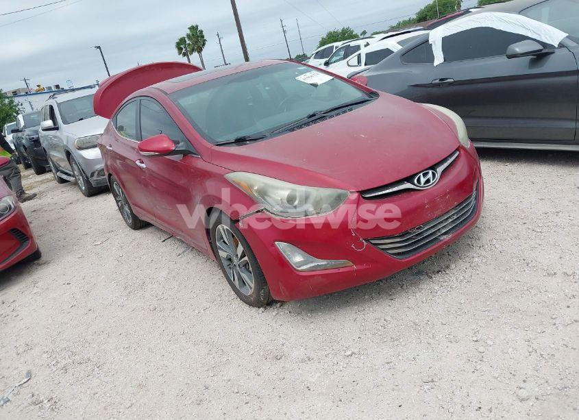 2016 Hyundai Elantra LIMITED (VIN KMHDH4AE7GU589302) main photo