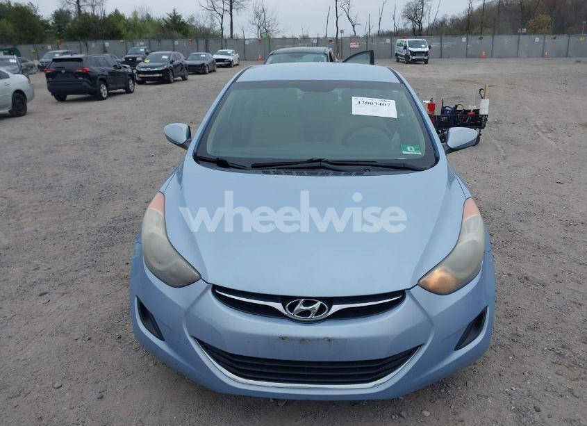 Photo 12 of 2011 Hyundai Elantra GLS (ULSAN PLANT) (VIN KMHDH4AE8BU091733)