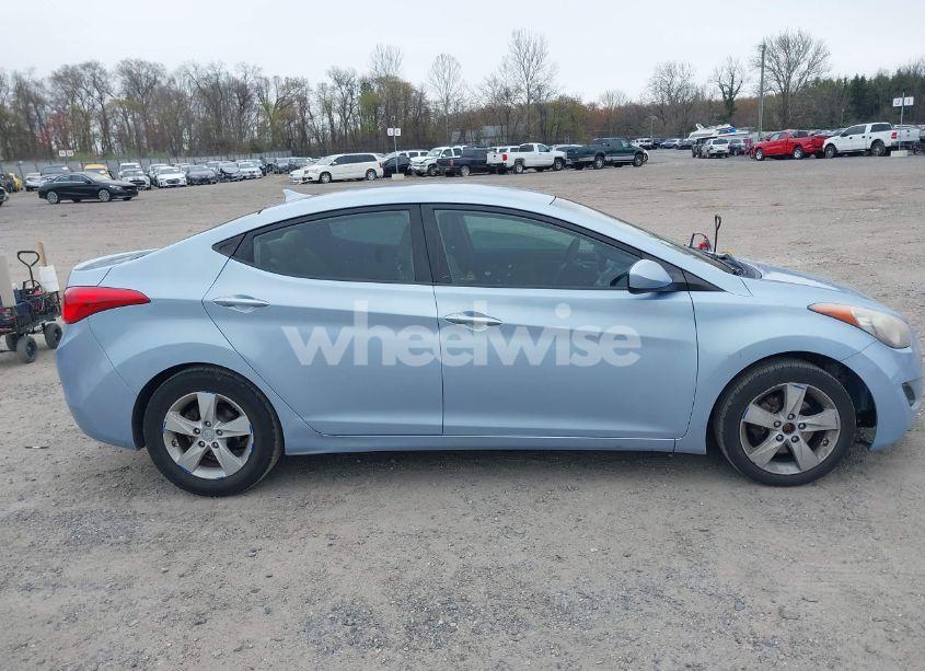 Photo 13 of 2011 Hyundai Elantra GLS (ULSAN PLANT) (VIN KMHDH4AE8BU091733)