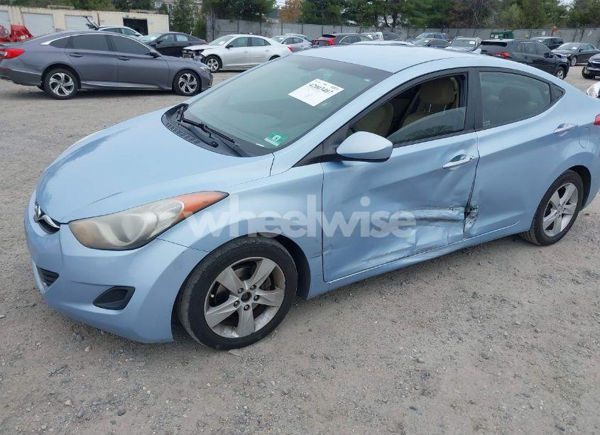 Photo 2 of 2011 Hyundai Elantra GLS (ULSAN PLANT) (VIN KMHDH4AE8BU091733)