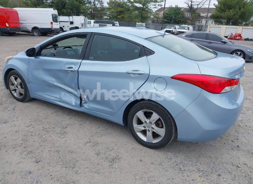Photo 3 of 2011 Hyundai Elantra GLS (ULSAN PLANT) (VIN KMHDH4AE8BU091733)