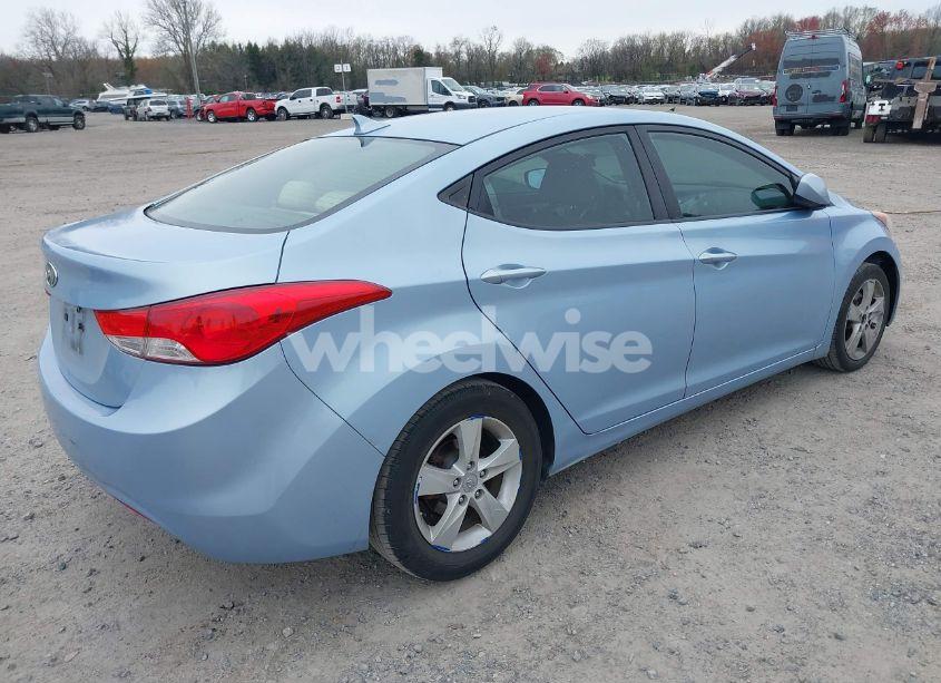 Photo 4 of 2011 Hyundai Elantra GLS (ULSAN PLANT) (VIN KMHDH4AE8BU091733)