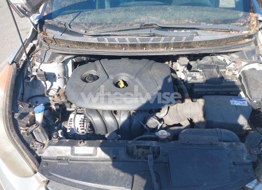 Photo 10 of 2012 Hyundai Elantra LIMITED (ULSAN PLANT) (VIN KMHDH4AE8CU301183)