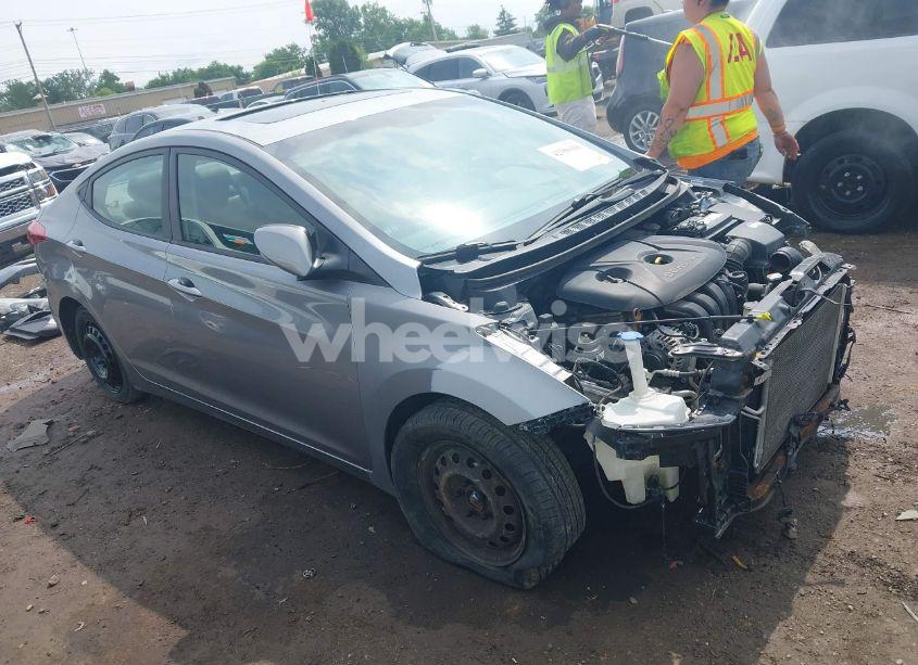 2012 Hyundai Elantra LIMITED (ULSAN PLANT) (VIN KMHDH4AE8CU373419) main photo