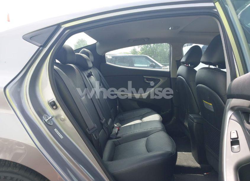 Photo 8 of 2012 Hyundai Elantra LIMITED (ULSAN PLANT) (VIN KMHDH4AE8CU373419)