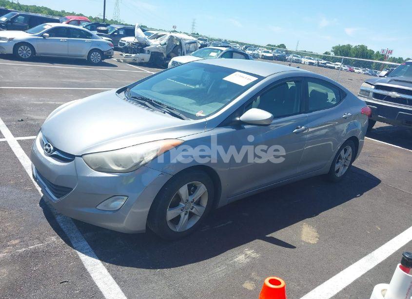 Photo 2 of 2012 Hyundai Elantra GLS (ULSAN PLANT) (VIN KMHDH4AE8CU404989)