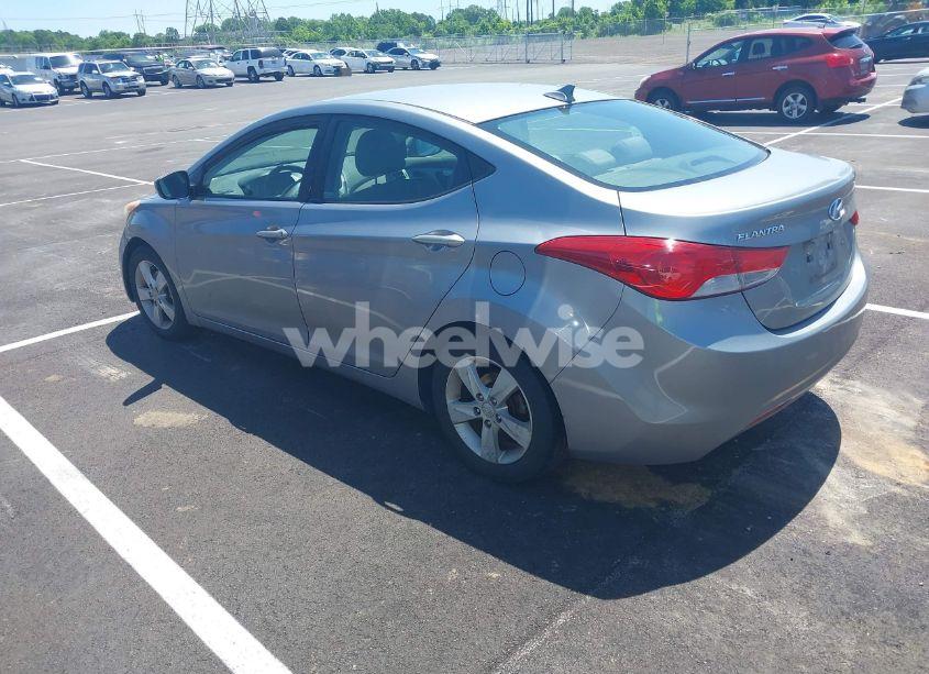 Photo 3 of 2012 Hyundai Elantra GLS (ULSAN PLANT) (VIN KMHDH4AE8CU404989)