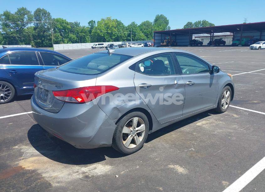 Photo 4 of 2012 Hyundai Elantra GLS (ULSAN PLANT) (VIN KMHDH4AE8CU404989)