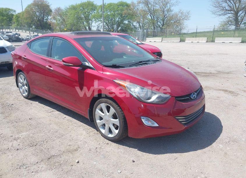 2012 Hyundai Elantra LIMITED (ULSAN PLANT) (VIN KMHDH4AE8CU449009) main photo