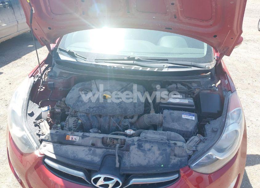 Photo 10 of 2012 Hyundai Elantra LIMITED (ULSAN PLANT) (VIN KMHDH4AE8CU449009)