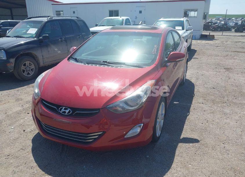 Photo 12 of 2012 Hyundai Elantra LIMITED (ULSAN PLANT) (VIN KMHDH4AE8CU449009)