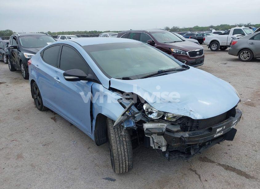 2013 Hyundai Elantra GLS (VIN KMHDH4AE8DU522820) main photo