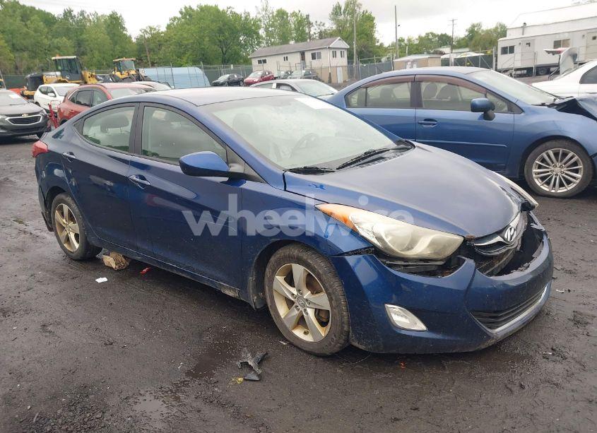 2013 Hyundai Elantra GLS (VIN KMHDH4AE8DU758688) main photo
