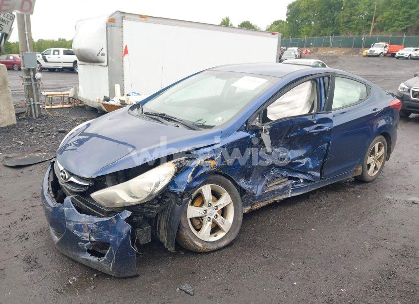 Photo 2 of 2013 Hyundai Elantra GLS (VIN KMHDH4AE8DU758688)