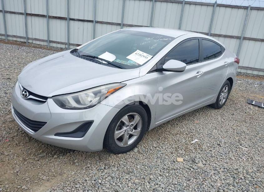 Photo 2 of 2014 Hyundai Elantra SE (ULSAN PLANT) (VIN KMHDH4AE8EU097505)