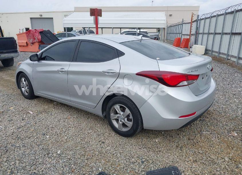 Photo 3 of 2014 Hyundai Elantra SE (ULSAN PLANT) (VIN KMHDH4AE8EU097505)