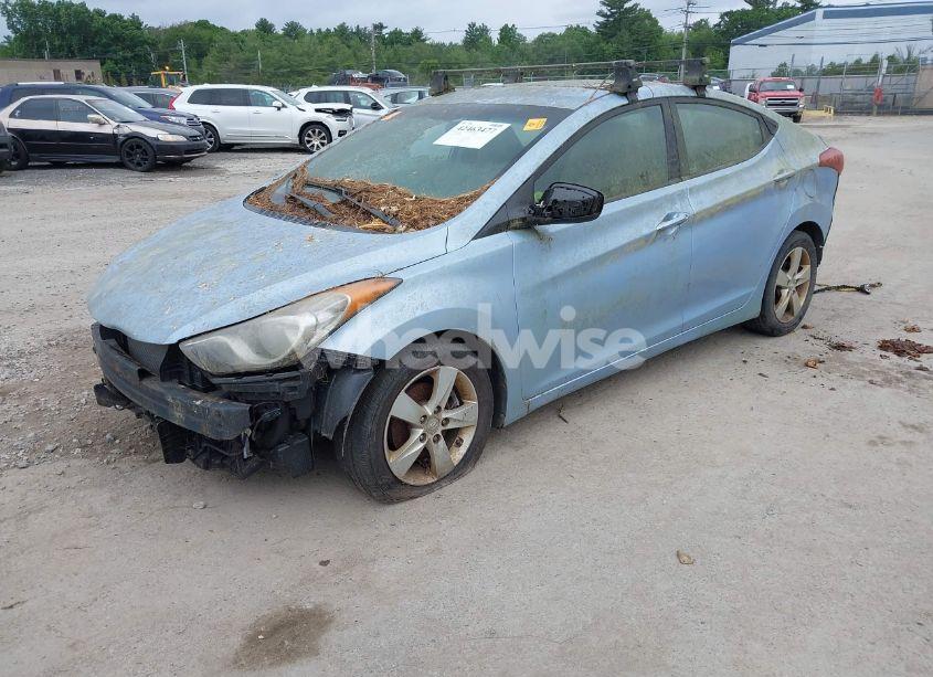 Photo 2 of 2011 Hyundai Elantra GLS (ULSAN PLANT) (VIN KMHDH4AE9BU089585)