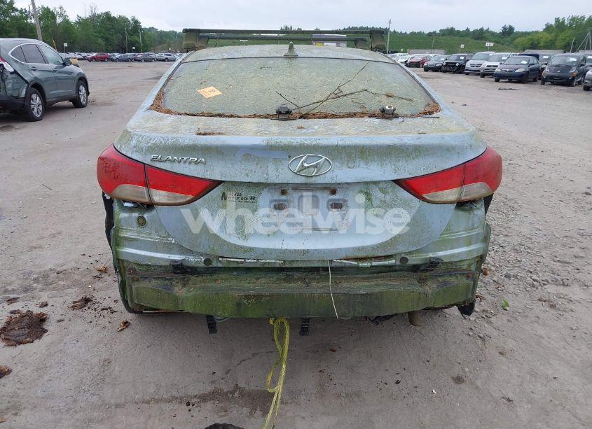 Photo 6 of 2011 Hyundai Elantra GLS (ULSAN PLANT) (VIN KMHDH4AE9BU089585)