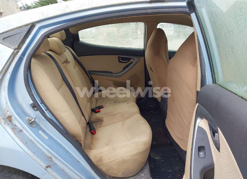 Photo 8 of 2011 Hyundai Elantra GLS (ULSAN PLANT) (VIN KMHDH4AE9BU089585)