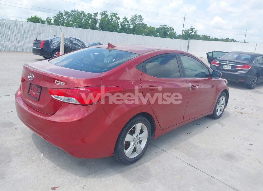 Photo 4 of 2011 Hyundai Elantra GLS (ULSAN PLANT) (VIN KMHDH4AE9BU097136)