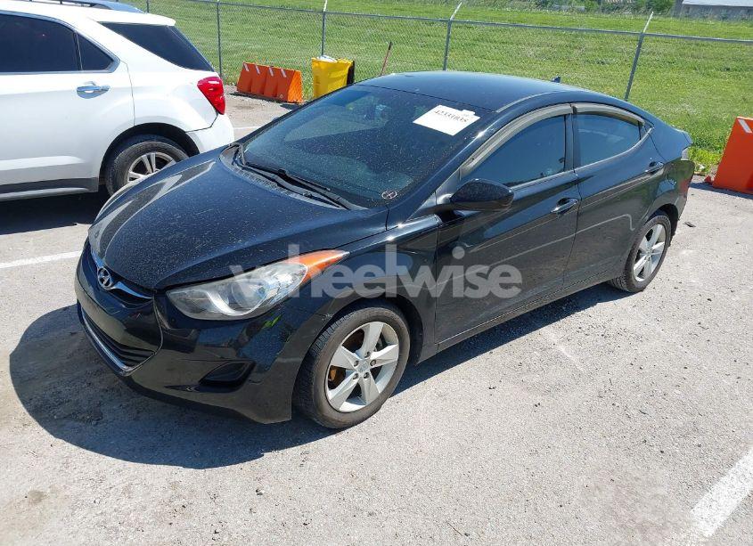 Photo 2 of 2011 Hyundai Elantra GLS (ULSAN PLANT) (VIN KMHDH4AE9BU151132)