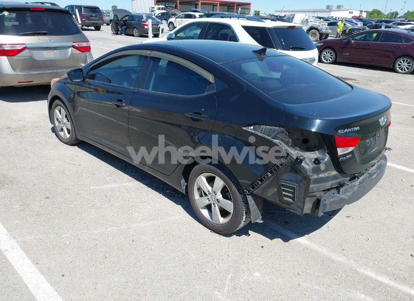 Photo 3 of 2011 Hyundai Elantra GLS (ULSAN PLANT) (VIN KMHDH4AE9BU151132)