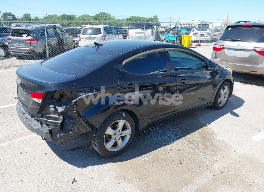 Photo 4 of 2011 Hyundai Elantra GLS (ULSAN PLANT) (VIN KMHDH4AE9BU151132)