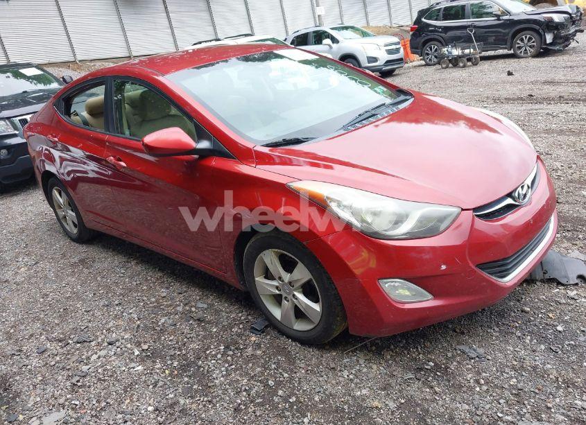 2012 Hyundai Elantra GLS (ULSAN PLANT) (VIN KMHDH4AE9CU198386) main photo