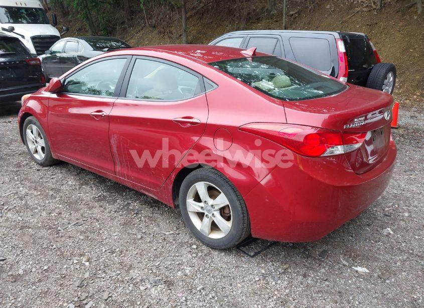 Photo 3 of 2012 Hyundai Elantra GLS (ULSAN PLANT) (VIN KMHDH4AE9CU198386)