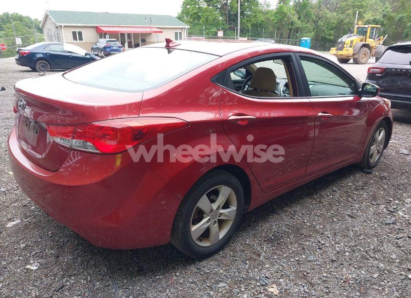 Photo 4 of 2012 Hyundai Elantra GLS (ULSAN PLANT) (VIN KMHDH4AE9CU198386)