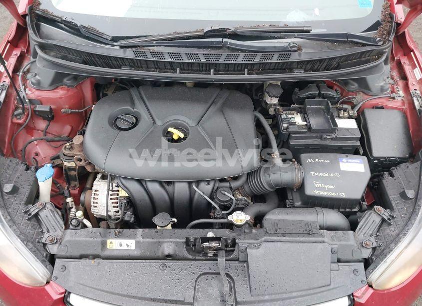 Photo 10 of 2012 Hyundai Elantra LIMITED (ULSAN PLANT) (VIN KMHDH4AE9CU264340)