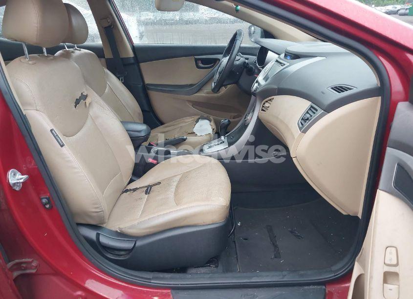 Photo 5 of 2012 Hyundai Elantra LIMITED (ULSAN PLANT) (VIN KMHDH4AE9CU264340)