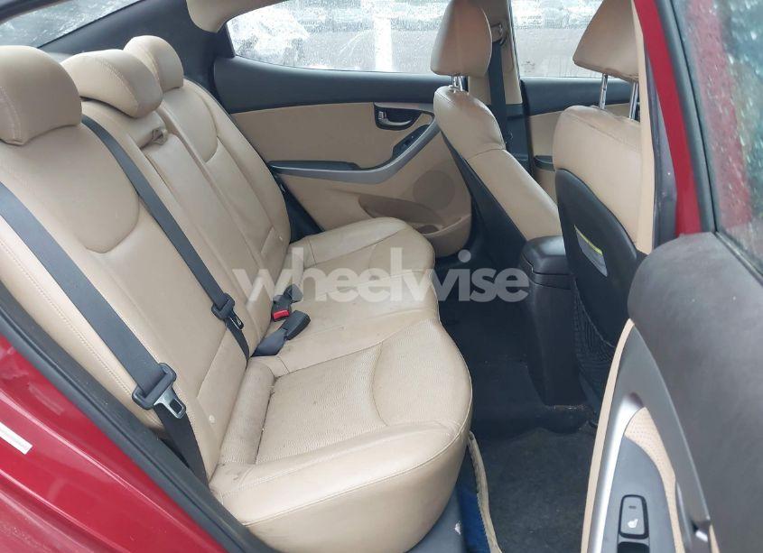 Photo 8 of 2012 Hyundai Elantra LIMITED (ULSAN PLANT) (VIN KMHDH4AE9CU264340)