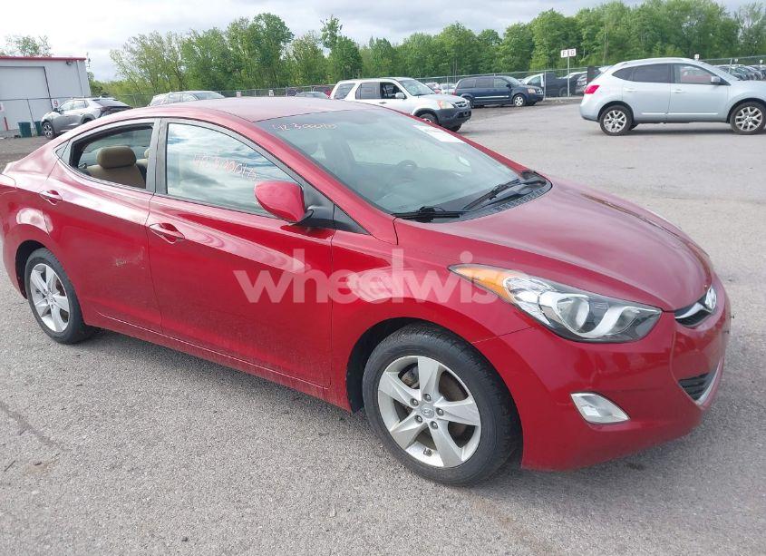 2012 Hyundai Elantra GLS (ULSAN PLANT) (VIN KMHDH4AE9CU310586) main photo