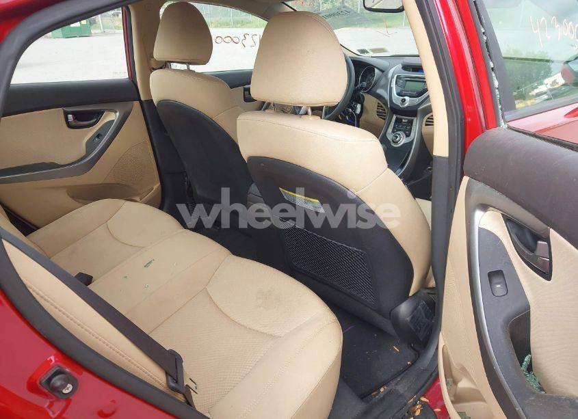 Photo 8 of 2012 Hyundai Elantra GLS (ULSAN PLANT) (VIN KMHDH4AE9CU310586)