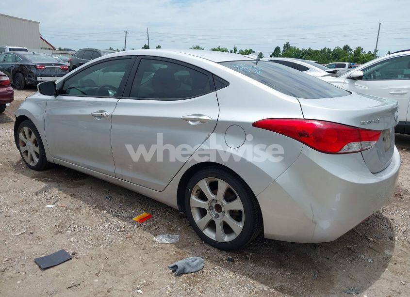 Photo 3 of 2012 Hyundai Elantra LIMITED (ULSAN PLANT) (VIN KMHDH4AE9CU360548)