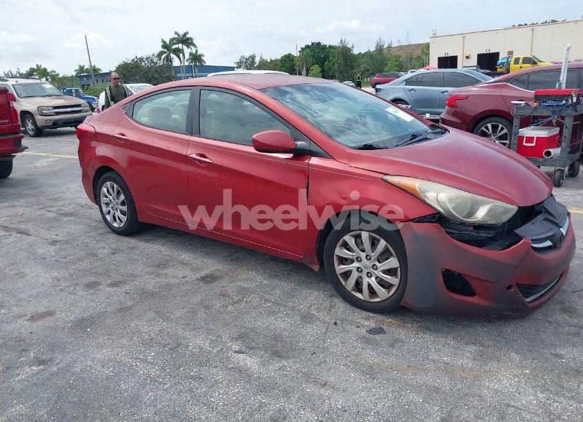2013 Hyundai Elantra GLS (VIN KMHDH4AE9DU560170) main photo