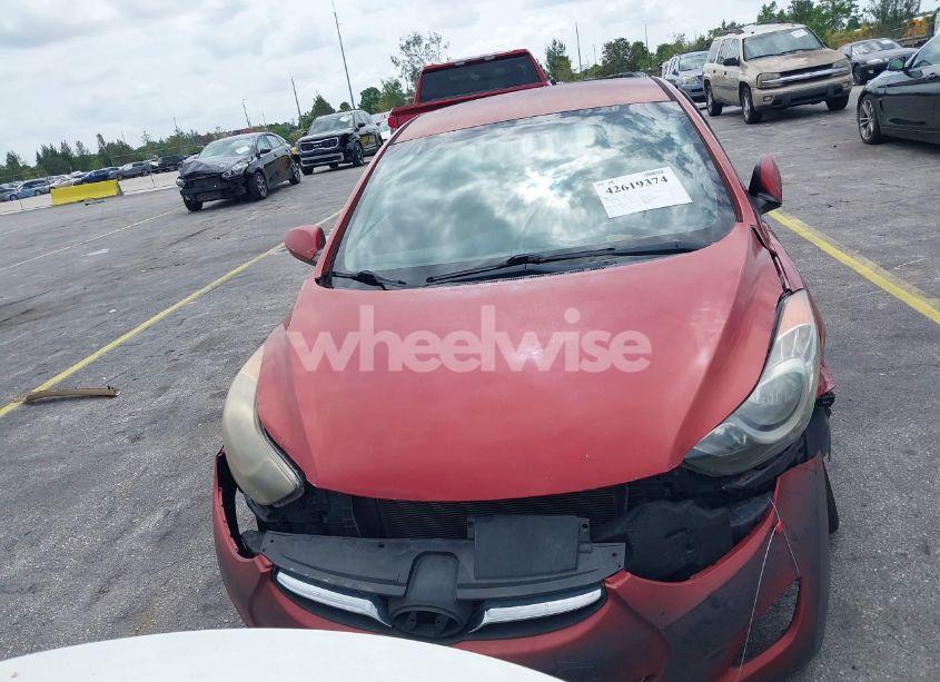 Photo 6 of 2013 Hyundai Elantra GLS (VIN KMHDH4AE9DU560170)