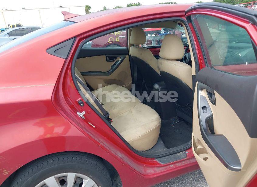 Photo 8 of 2013 Hyundai Elantra GLS (VIN KMHDH4AE9DU560170)