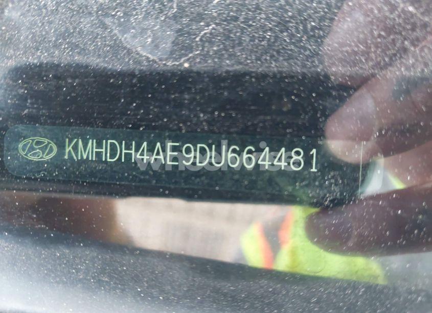 Photo 9 of 2013 Hyundai Elantra GLS (VIN KMHDH4AE9DU664481)