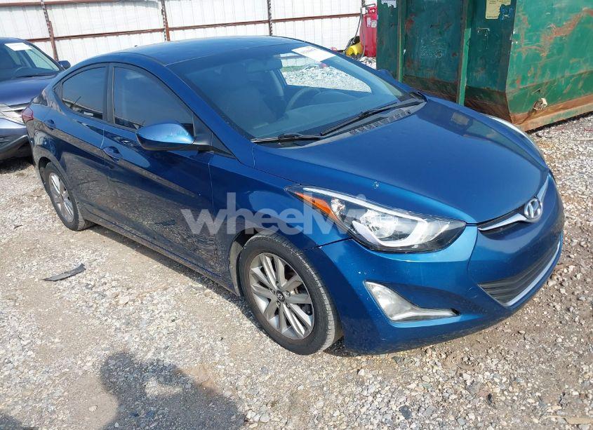 2014 Hyundai Elantra SE (VIN KMHDH4AE9EU042173) main photo
