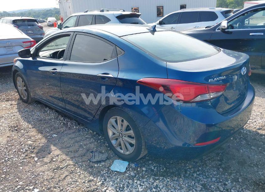 Photo 3 of 2014 Hyundai Elantra SE (VIN KMHDH4AE9EU042173)