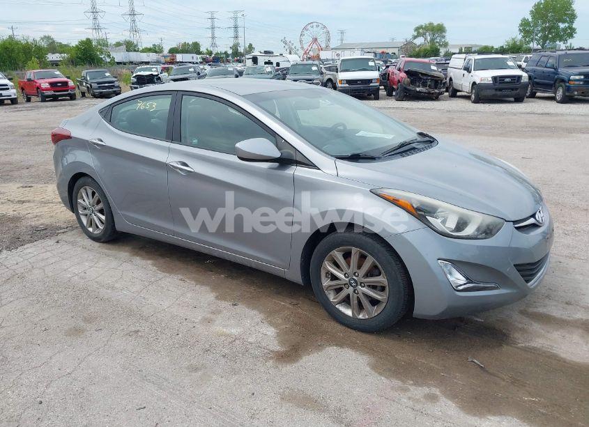 2014 Hyundai Elantra SE (VIN KMHDH4AE9EU087503) main photo