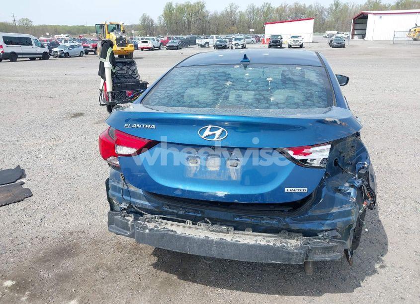 Photo 16 of 2015 Hyundai Elantra LIMITED (VIN KMHDH4AE9FU456233)