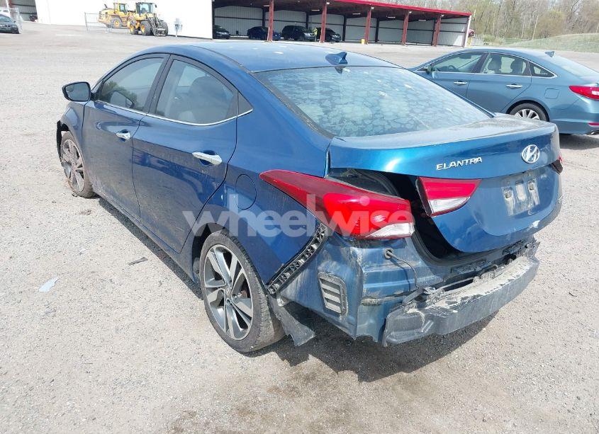 Photo 3 of 2015 Hyundai Elantra LIMITED (VIN KMHDH4AE9FU456233)