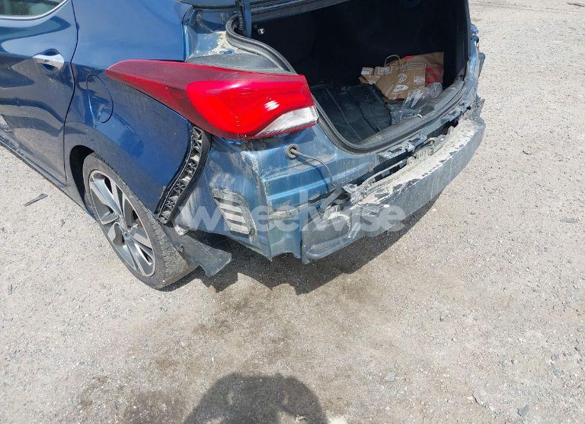 Photo 6 of 2015 Hyundai Elantra LIMITED (VIN KMHDH4AE9FU456233)