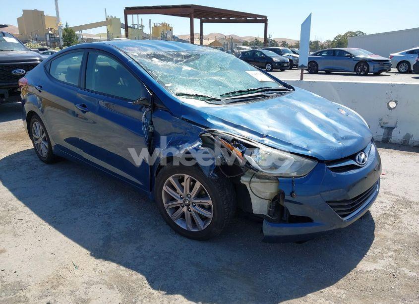 2016 Hyundai Elantra SE (VIN KMHDH4AE9GU481490) main photo