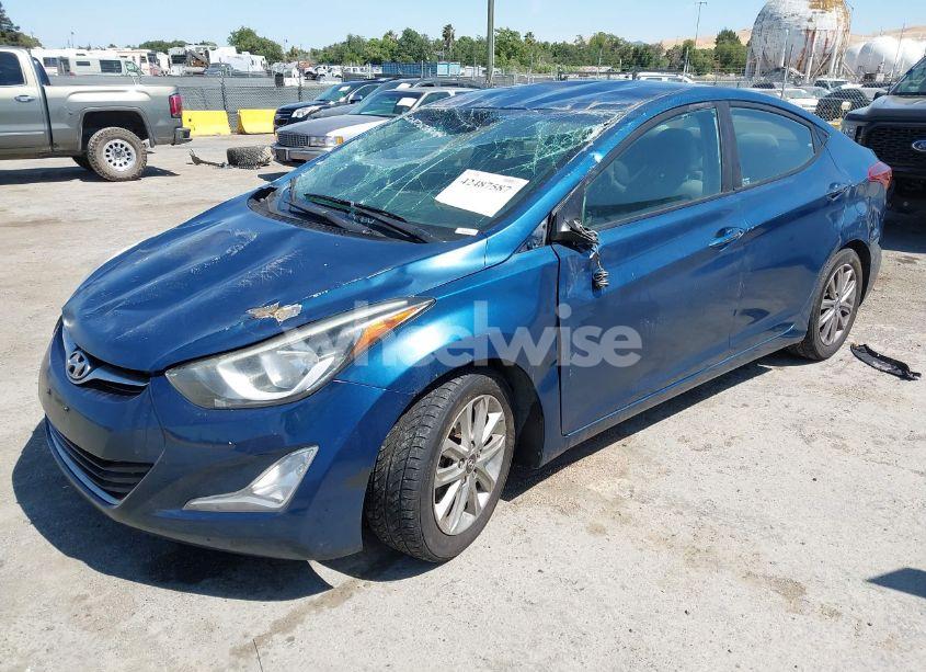 Photo 2 of 2016 Hyundai Elantra SE (VIN KMHDH4AE9GU481490)
