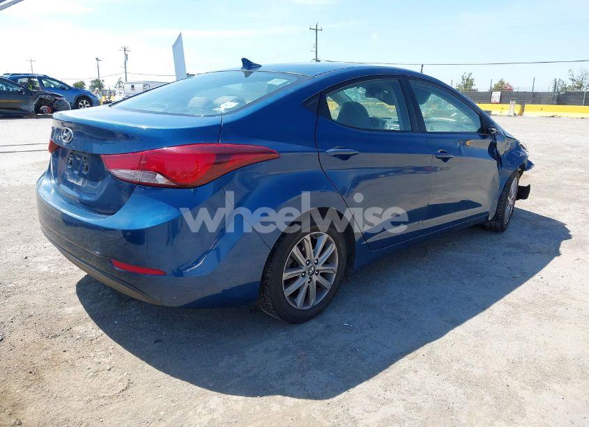 Photo 4 of 2016 Hyundai Elantra SE (VIN KMHDH4AE9GU481490)