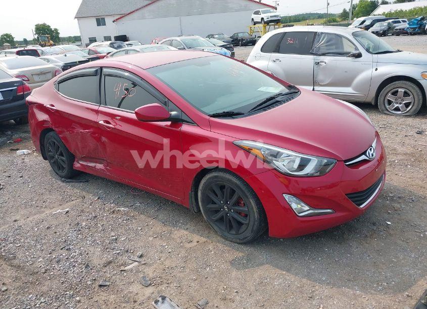 2016 Hyundai Elantra SE (VIN KMHDH4AE9GU545088) main photo